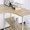 Home Office Computer Desk Corner Study PC Writing L-form MDF Table Workstation
