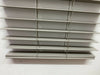Fauxwood Faux Wood Wooden String Venetian Blinds 50MM Slats Smooth Grey White