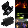 2/3 Way Outdoor Waterproof IP66 Underground Cable Connectors Junction Box Black