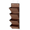 4 TIER OVER THE DOOR HANGING HOOKS ORGANISER STORAGE POCKETS WARDROBE UNIT