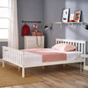 Standard Double Bed Frame 4FT6 Solid Wood Pine for Teens Fit Mattress 190x135cm
