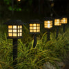 2Pack Solar Power Lights LED Spot Wall Garden Outdoor Waterproof Yard Path Lamps