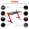 Home Racing Gaming Office Desk with Gamepad Holder Cup Holder Headphone Hook