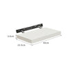 Modern Floating Wall Shelves Corner Shelf Storage Display Bookcase Bedroom Mount