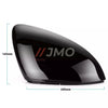 Gloss Black Wing Mirror Cover Caps Casing For VW Golf Mk7 Mk7.5 R GTI 2014-2018
