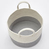 Soft Basket Hamper Woven Storage Bucket Bin Box for Nursery Laundry Toys Clothes