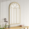 Window Style Mirror Home Decoration Wall Mount Fireplace Hallway Outdoor Mirror