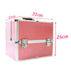 Extra Large Makeup Case Hairdressing Vanity Beauty Trolley Cosmetic Box Storage