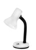 Flexi Flexible Neck Table Desk Lamp Home Bed Side Night Reading Light With Bulb