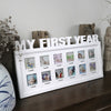 Baby MY FIRST YEAR Photo Frame 12 Months Multi Picture Display Anniversary Gift