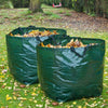 2 X 150L Garden Waste Bags - Heavy Duty Large Refuse Storage Sacks with Handles