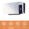 2KW Overdoor Wall Fan Heater Electric PTC Heating Downflow Air Curtain Bathroom