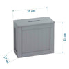 New Bathroom Cabinet Storage Box Kitchen Room Bamboo Wooden Laundry Organizer