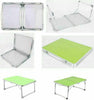 Portable Folding Desk Aluminum Trestle Table Pop-Up Garden Camping Party Picnic