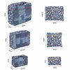 6X Travel Organizer Bag Pouch Portable Storage Waterproof Luggage Suitcase Set