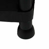 NEW! 2x 4 Tier Black Plastic Heavy Duty Shelving Racking Storage Unit