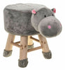 ANIMAL SHAPE FOOTSTOOL PADDED CUSHION STOOL POUFFE REST SEAT OTTOMAN CHILD TOY