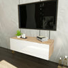 TV Wall Mounted Cabinet Stand High Gloss Fronts Living Room Unit Furniture White