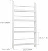 Wall Mount Children Display Book Storage Kids Bookcase Rack Bookshelf Organizer