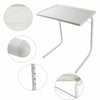 Notebook Desk Adjustable Laptop Table Portable Small Table Sofa Dinner Lap Tray