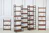 Modern 3 or 6-Tier Storage Shelf Ladder Bookshelf Display Stand Unit Rack Metal