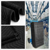 12pcs 80" x 72" Premium Removal Blankets Moving Packing Transit Fabric Black