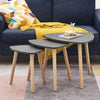 Nest of 3 Side Lamp Coffee Tables Furniture Nested Tables Living Room Tea Tables