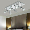 6 Way Ceiling Spotlight Adjustable Spot Light Kitchen Fitting LED GU10 Bulbs A+