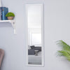 Wall Mounted Full Length Mirror Embossed Rectangle Bedroom Dressing Room Mirror