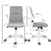 Office Task Chair Swivel Recliner Computer Desk Flip up Armrest Ergonomic Modern