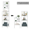7 Tiers Storage Shelves Free Standing Shelving Unit Adjustable Display Rack
