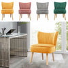 Accent Chair Living Room Armchair Velvet Fabric Tub Chair Side Chair Dining Room