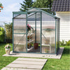 4mm Polycarbonate Panel Greenhouse Sheet Walk In Garden Greenhouses Cover Clear