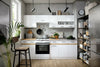800 Kitchen Cabinet Unit Wall 2 Door Cupboard 80cm White Low Gloss Matt Junona