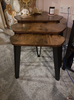 Modern Nest of Tables Metal Coffee Table Nesting Side End Plant Lamp Stand Room