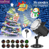 LED Christmas Laser Projector Light Snowflake Outdoor Indoor Garden Landscapes