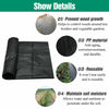Extra Heavy Duty Weed Control Fabric Membrane Garden Ground Cover Mat 100gsm