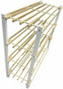 2 3 4 TIER SHOE RACK NATURAL Bamboo FOOTWEAR STORAGE UNIT