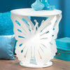 CHILDREN'S WOODEN BUTTERFLY TABLE ROUND SIDE END LAMP TABLE KIDS GIRLS BEDROOM