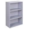 Wide 3 Tier Book Shelf Deep Bookcase Storage Cabinet Display Dining Living Room