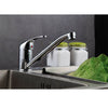 Kitchen Sink Mixer Single Lever Tap Swivel Spout Modern Chrome Basin Tap UK