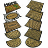 Door Entrance Welcome Mat Rubber Coir Non Slip Indoor Outdoor Absorbent Doormat
