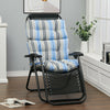 Garden Sun Lounger Recliner Cushion Indoor Outdoor Chair Seat Pad Replacement