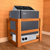 Electric Sauna Heater 3-9kw Sauna Stove Dry Sauna Control Panel Stones Optional
