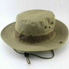 Outdoor Sun Hat Bucket Safari Bush Boonie Hiking Fishing Cap Wide Brim Mens UK