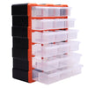 S M L Multi Drawers Parts Storage Cabinet Unit Organiser Home Garage Tool Box UK