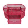 Pencil Tray Mesh Pen Holder Stationery Container Storage Desk Tidy Organiser