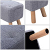 Home Entrance Bench Shoes Change Pouffe Seat Stool Home Hallway Chair Footstool
