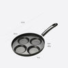 4 Cup Fried Egg Pan Omelette Cookware Non-stick Pancake Frying Pan for Cooking