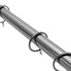 Bling Extendable Metal Curtain Pole Poles 28mm Includes Finals Rings Fittings